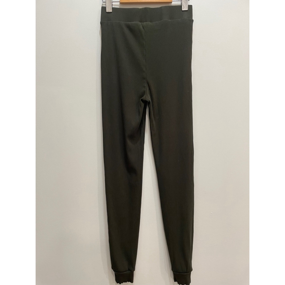 Naked Wardrobe High Waisted Snatched Ribbed Legging Baddie Pants Womens Medium - Picture 4 of 10